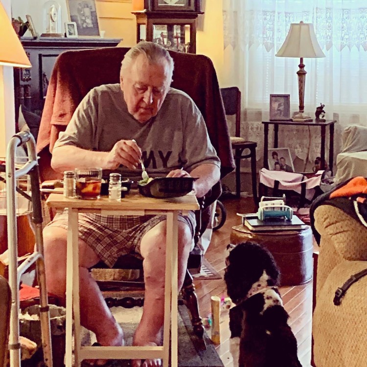 Dad and Georgia Grace